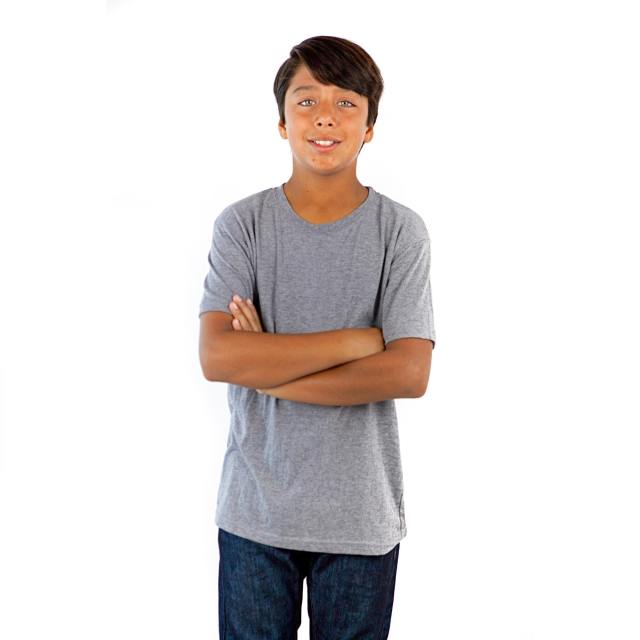 9003 Youth Short Sleeve Tri Blend Crewneck Tee