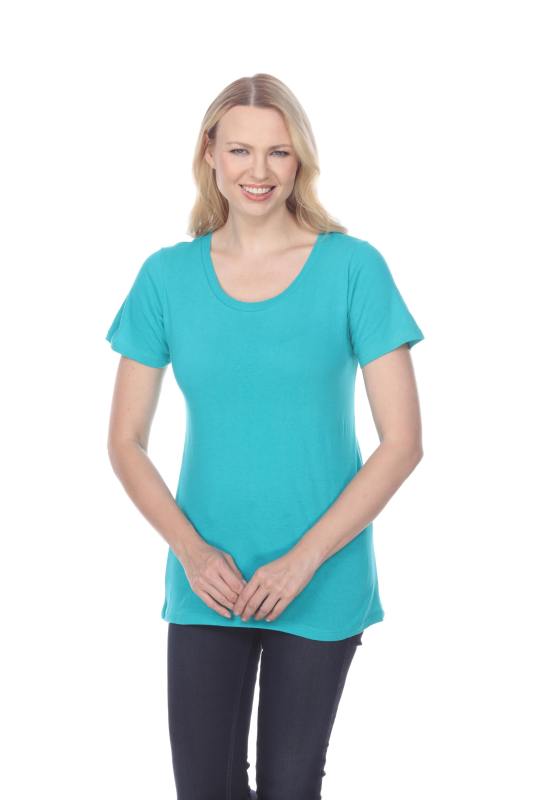 7100 Ladies Jersey Short Sleeve Scoop Neck Tee
