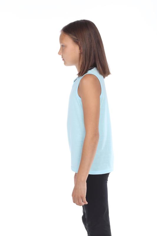 9211 Girls Cross Strap Front Tank