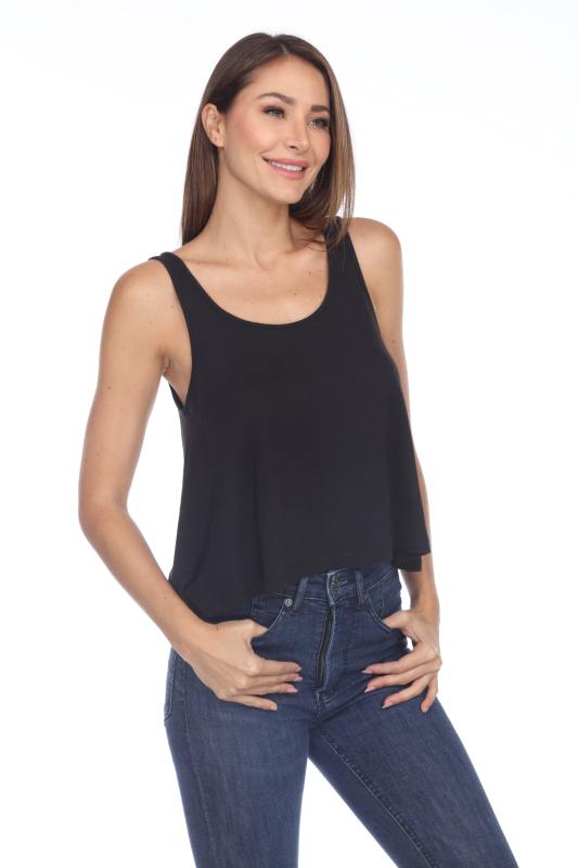 2006 Junior's Bamboo Blend Crop Tank