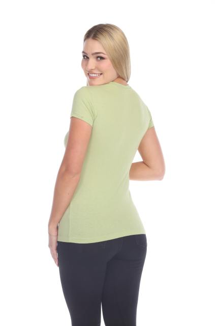 1000 Junior's Luxury Cap Sleeve Crew Neck Tee