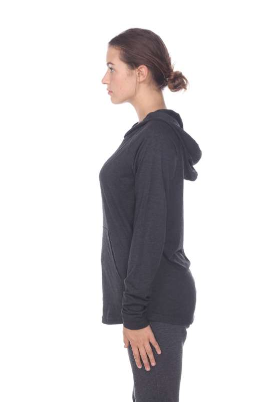 3606 Adult Unisex Pullover Hoodie with Curve Hem