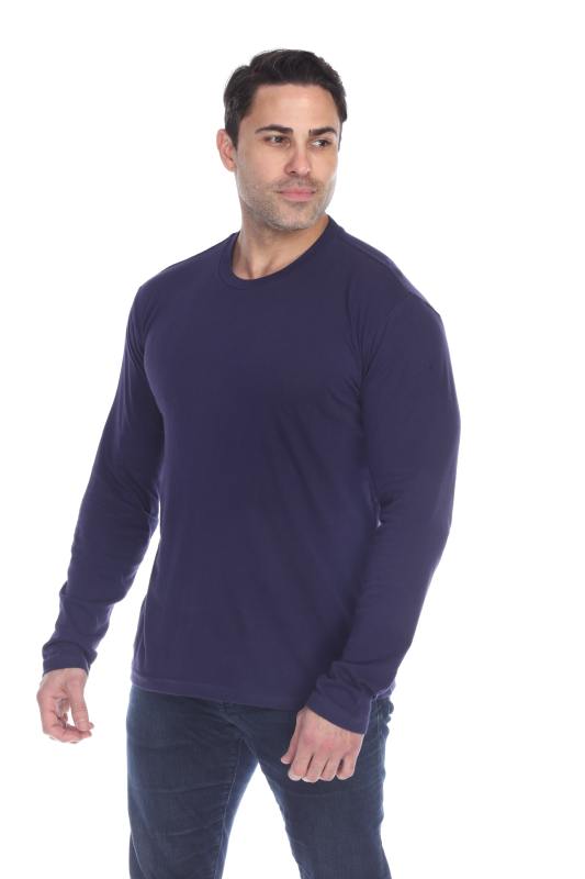 4700 Men's Slim Fit Long Sleeve Crew Neck Tee