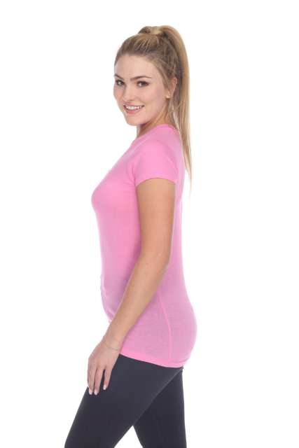 5003 Juniors Cap Sleeve "Tear Drop" V-Neck Tee