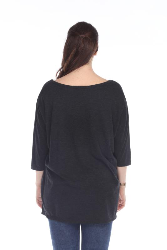 3205 Junior's Tri Blend Hi-Lo Tunic