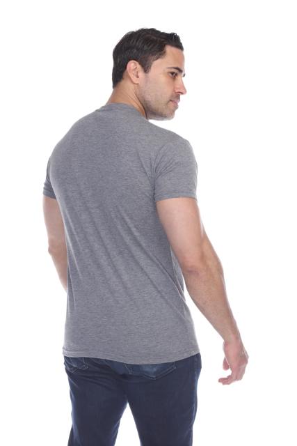 3751 Men's Tri Blend V-Neck Tee