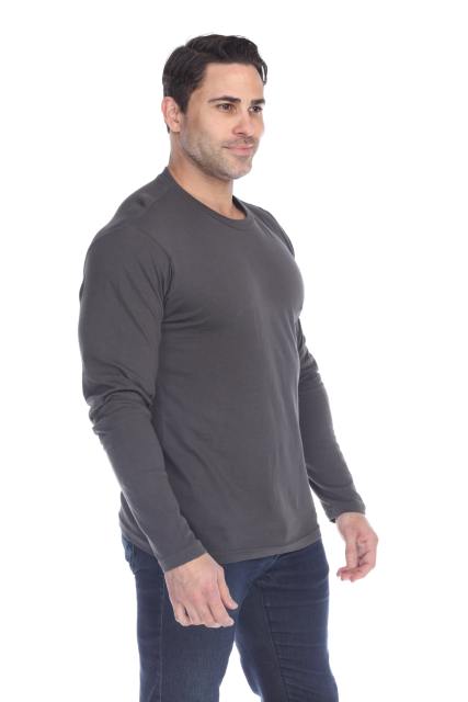 4700 Men's Slim Fit Long Sleeve Crew Neck Tee