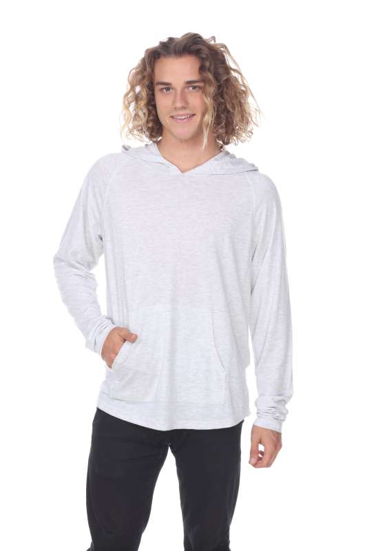 3606 Adult Unisex Pullover Hoodie with Curve Hem