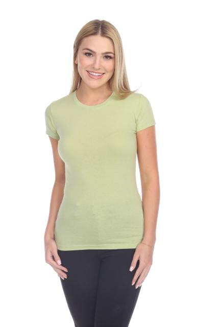 1000 Junior's Luxury Cap Sleeve Crew Neck Tee