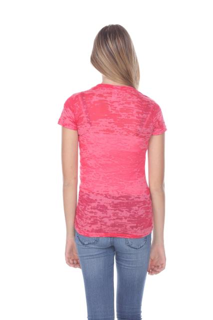 3500 Junior's Burnout Crew Neck Tee