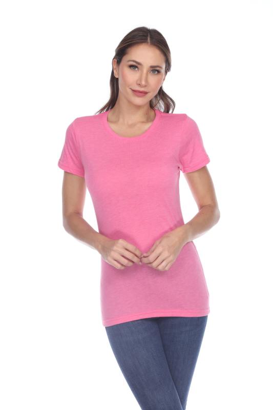 3200 Junior's Tri Blend Short Sleeve Crew Neck Tee