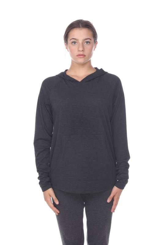 3606 Adult Unisex Pullover Hoodie with Curve Hem