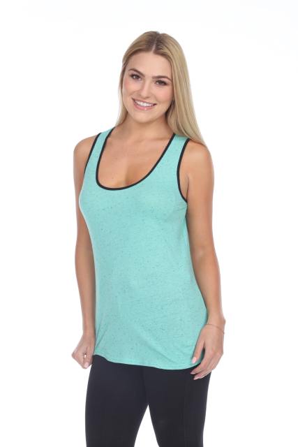 1207 Junior's Curve Hem Nub Ringer Tank