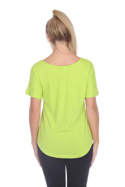 3905 Junior's Bamboo Blend Curve Hem Dolman