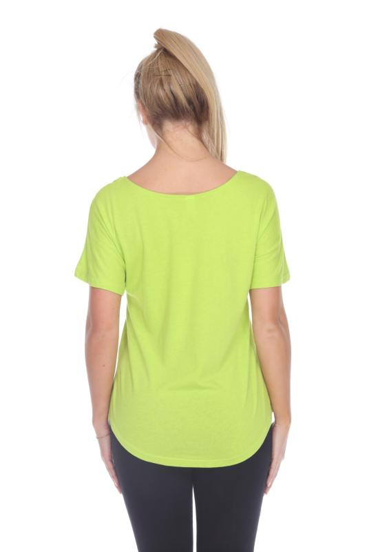 3905 Junior's Bamboo Blend Curve Hem Dolman
