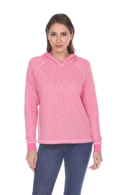 8906 Junior's French Terry Boxy Hoodie Pullover