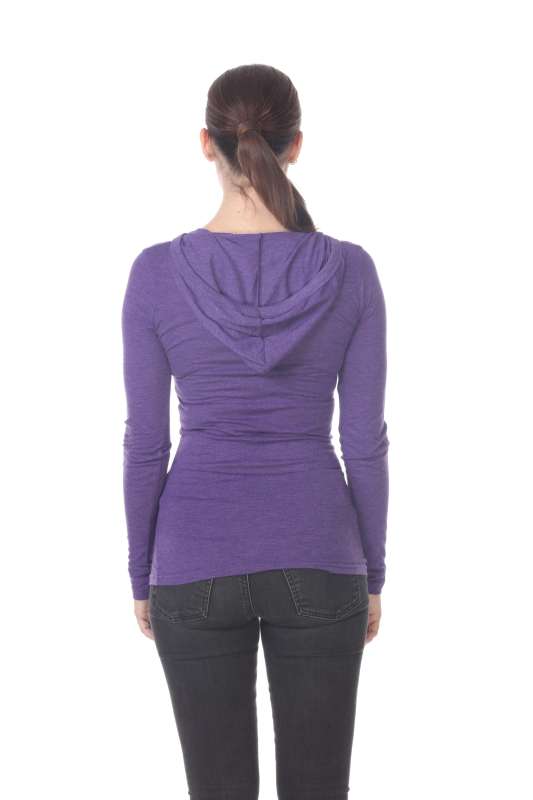 6102 Junior's Tri Blend Pullover Hoodie