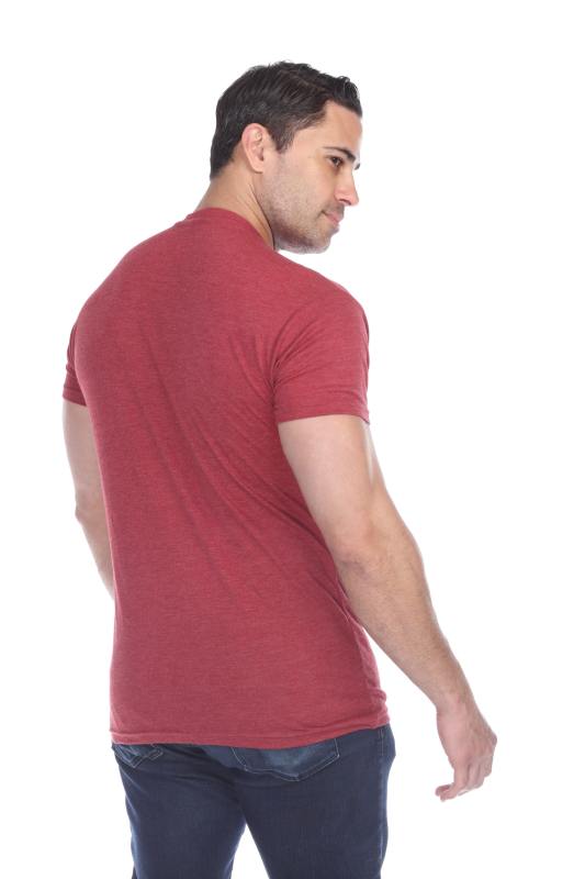 3751 Men's Tri Blend V-Neck Tee