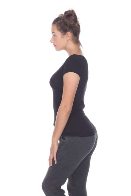 5001 Junior's Cap Sleeve Scoop Neck Tee