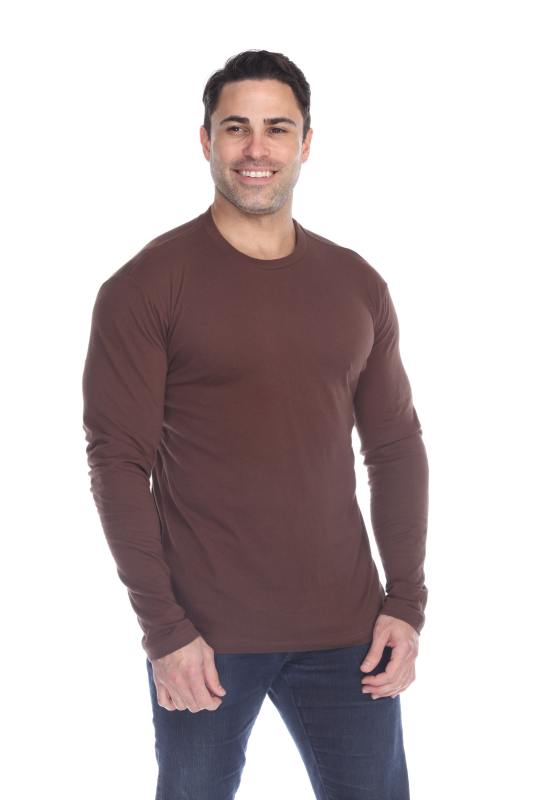 4700 Men's Slim Fit Long Sleeve Crew Neck Tee