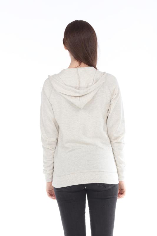 8902 Juniors French Terry Long Sleeve Zip Hoodie
