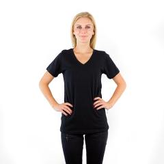 7104 Ladies Regular V-neck Short Sleeve Tee