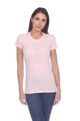1000 Junior's Luxury Cap Sleeve Crew Neck Tee
