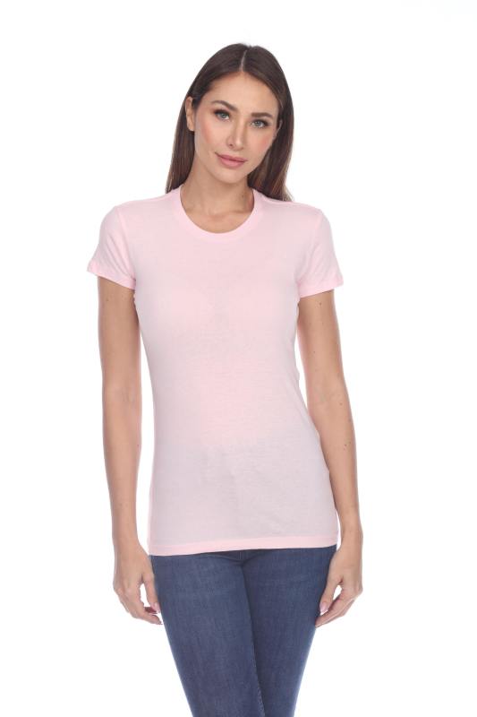 1000 Junior's Luxury Cap Sleeve Crew Neck Tee