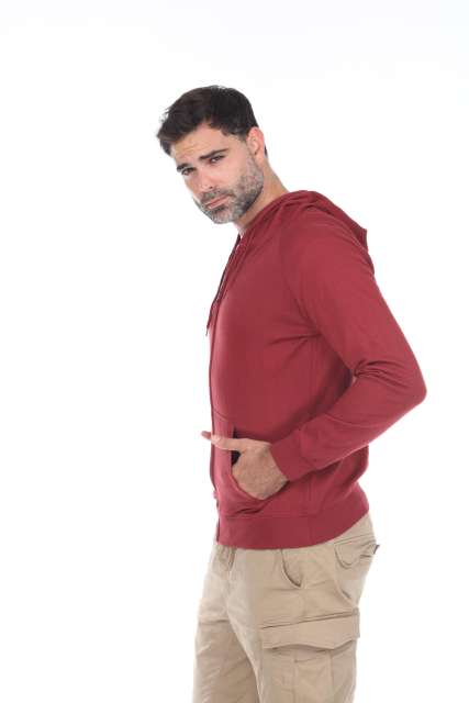 3892 Unisex French Terry Long Sleeve Zip Hoodie