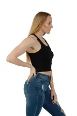 2013 Juniors Scoop Neck Crop Tank