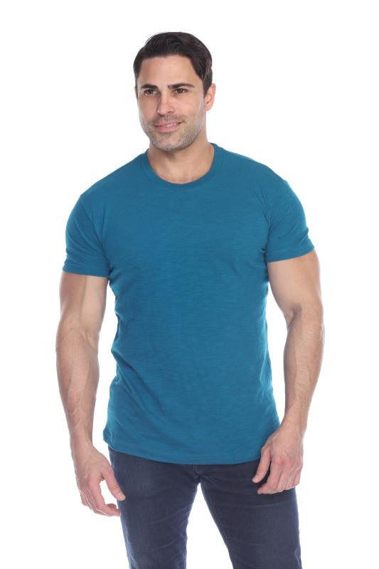 6550 Men's Short Sleeve Cotton Slub Tee