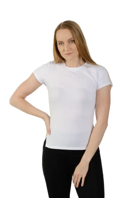 1005 Side Slit High Rise Short Sleeve Tee