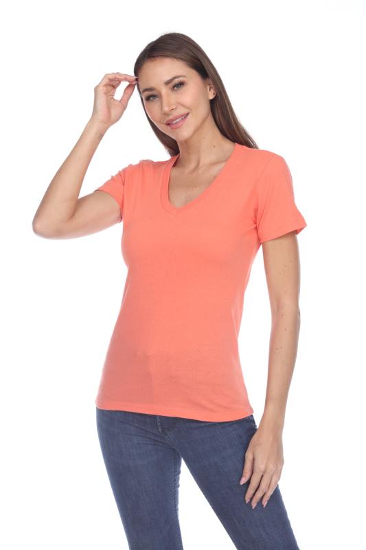 1004 Juniors Regular V-Neck