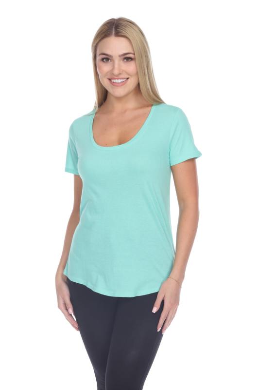1001 Juniors Scoop Neck Tee