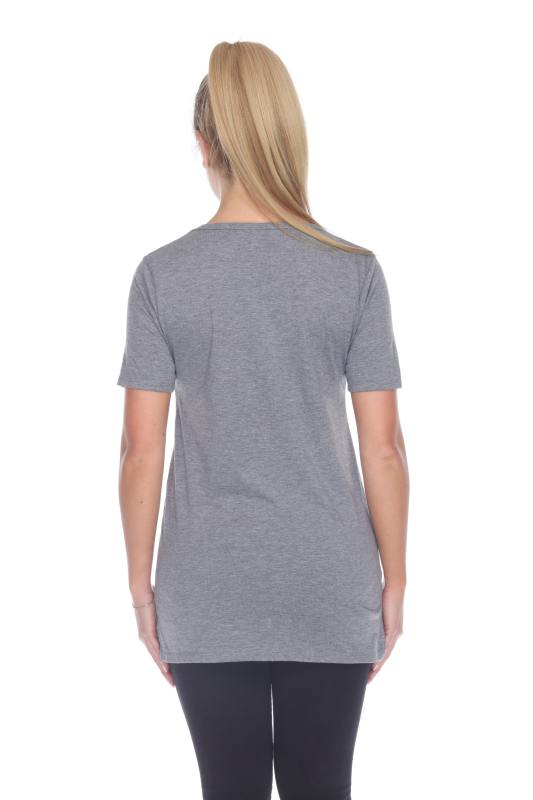 3207 Junior's Tri-blend Essential Hi-Lo Pocket Tee