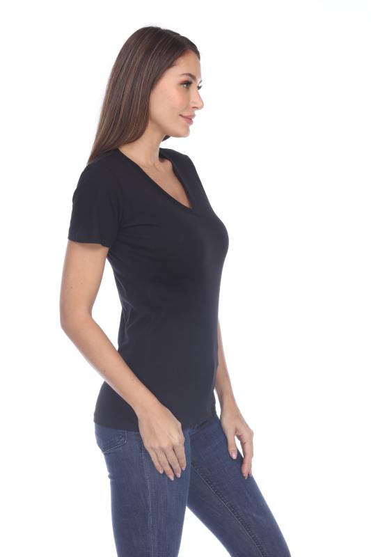 1004 Juniors Regular V-Neck
