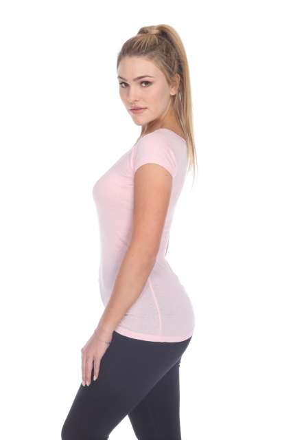 5001 Junior's Cap Sleeve Scoop Neck Tee