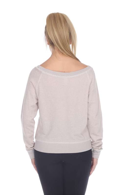8904 Junior's French Terry Long Sleeve Pullover