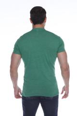 3751 Men's Tri Blend V-Neck Tee