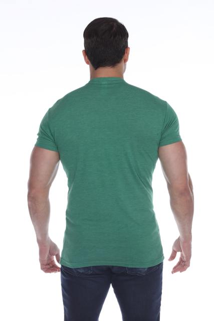 3751 Men's Tri Blend V-Neck Tee
