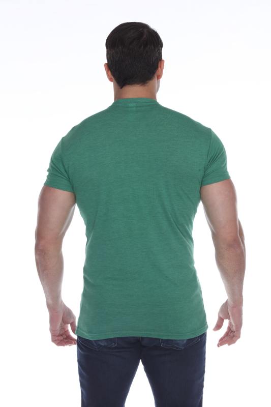 3751 Men's Tri Blend V-Neck Tee