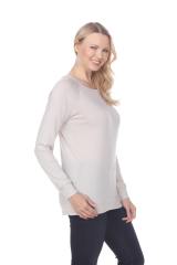 7904 Bamboo Rayon Blend Ladies Long Sleeve Pullover