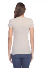 1000 Junior's Luxury Cap Sleeve Crew Neck Tee
