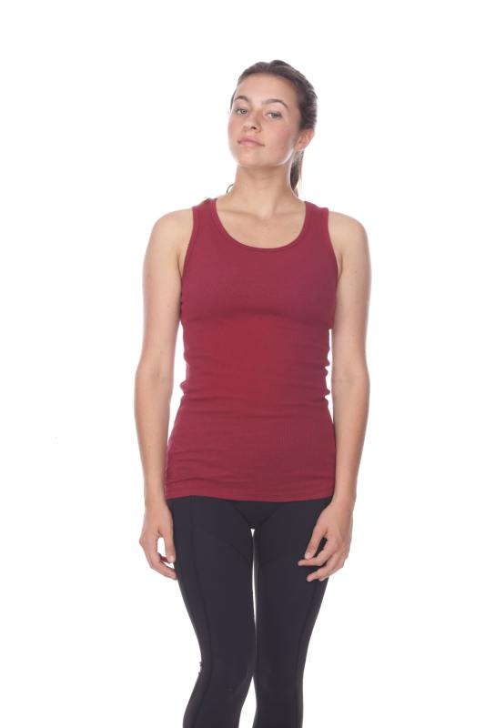 2000 2 x 1 Rib Tank Top
