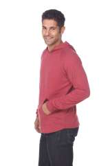 3606 Adult Unisex Pullover Hoodie with Curve Hem