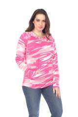 3606C Adult Unisex Camo Print Pullover Hoodie