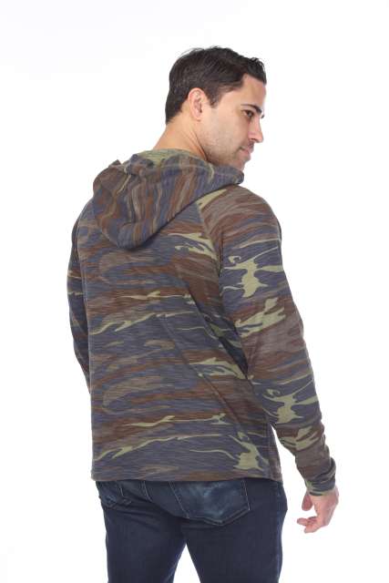 3606C Adult Unisex Camo Print Pullover Hoodie