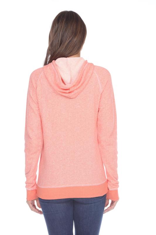 8902 Juniors French Terry Long Sleeve Zip Hoodie