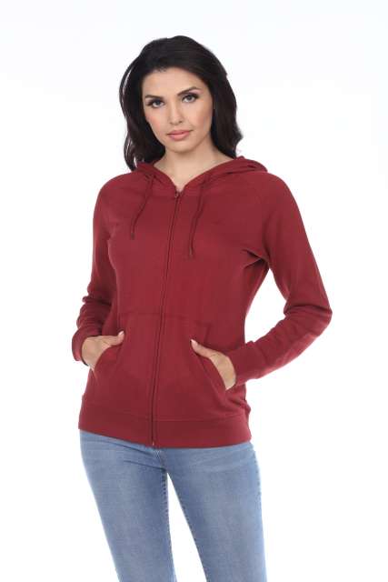 3892 Unisex French Terry Long Sleeve Zip Hoodie