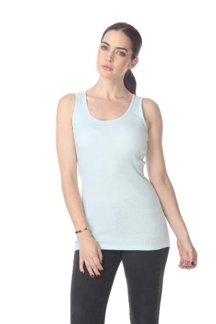 2000 2 x 1 Rib Tank Top
